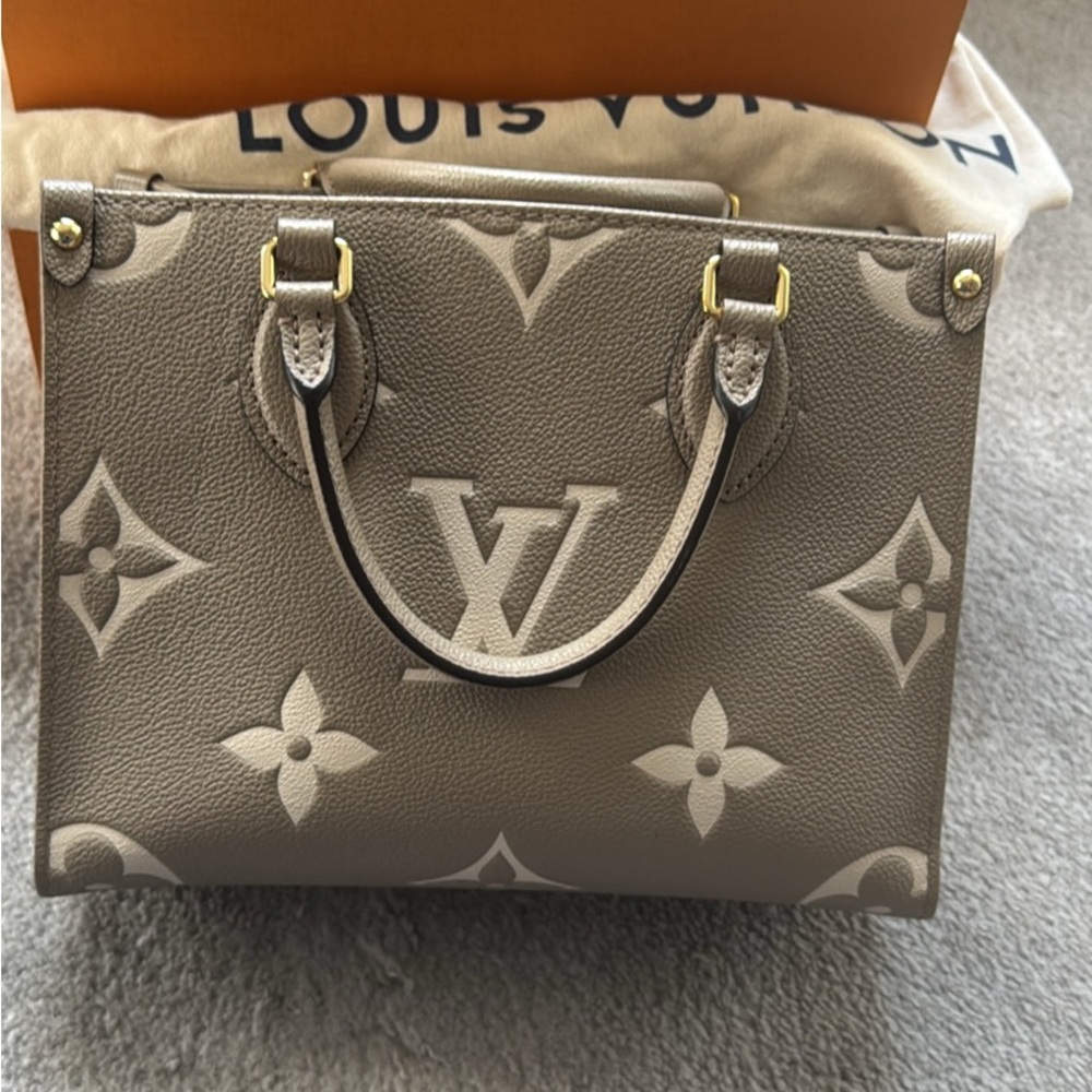 Louis Vuitton Taupe Monogram Tote